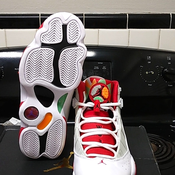 Air Jordan 6 rings (Hare) size 9.5 - Picture 12 of 14